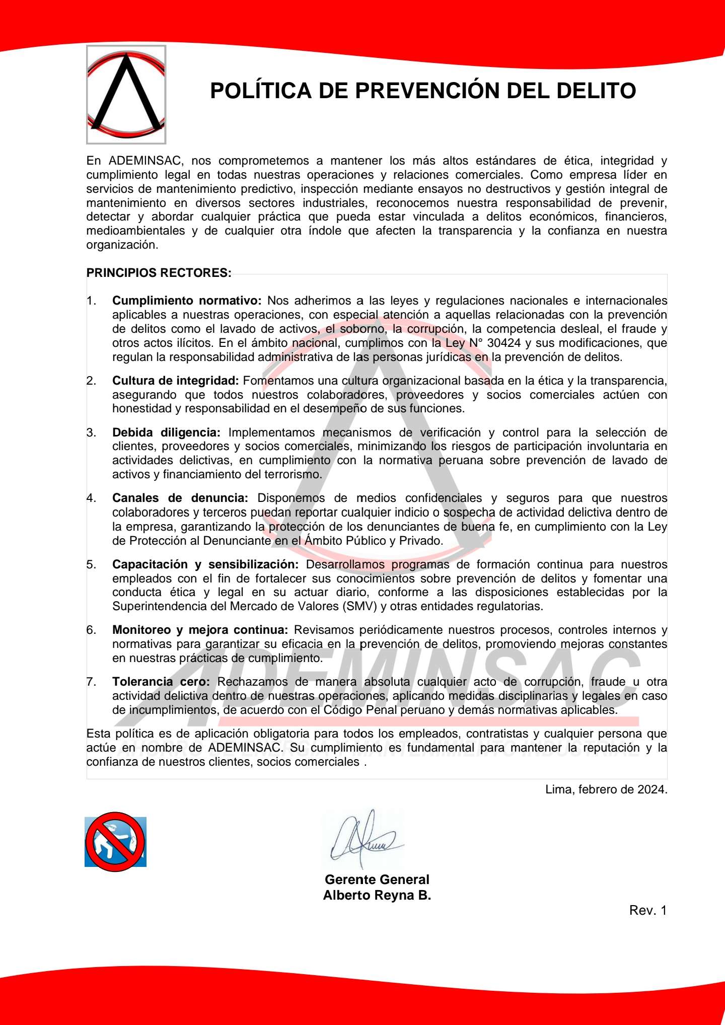 Política de Prevención del Delito